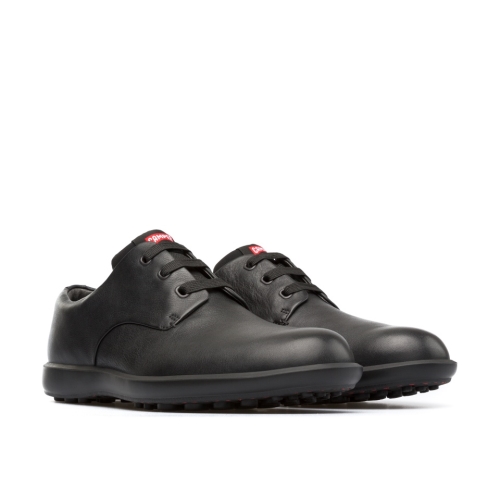 Camper Atom Work Mens Formal Shoes US-59446 Black Sale